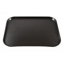 Padėklas plastikinis Juodas 45x35 cm