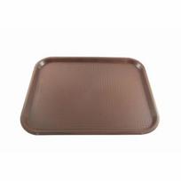 Padėklas plastikinis Rudas 45x35 cm