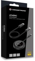 Adapter AV Conceptronic Adapter USB-C->HDMI Wireless 1080P/60Hz 30m sw | ATHERIC01B | 4015867242841