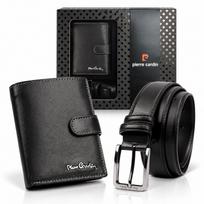 Dovanų rinkinys vyrams piniginė ir diržas Pierre Cardin ZP-009