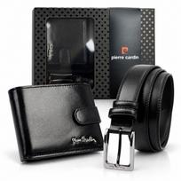 Dovanų rinkinys vyrams piniginė ir diržas Pierre Cardin ZP-011