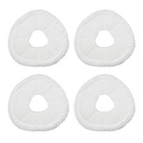 Long Lasting Mop Pads for Narwal X Ultra J4 Robotic Vacuum Set of 4 white