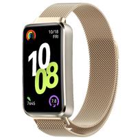 Milanese Loop Strap for Huawei Band 10 9 8 Magnetic Metal Stainless Steel Bracelet Wristband Huawei Band 11/11 Pro Accessories Huawei Band 10 black