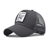 Men'S Trucker Caps With Scorpion Patch Adjustable Snapback Hip Hop Urban Street Style Baseball Cap For Women Adjustable Unisex Baseball Hats Adjustable gray