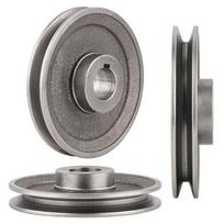 Single-Slot V-Belt Pulley Dia 110mm-200mm A Type Pulley Material Cast Iron Power Tool Accessories 130mm