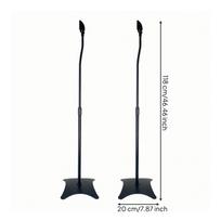 Floor Speaker Stands Space-Saving for Surround Sound juoda