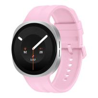 skirta Samsung Galaxy Watch 9 40mm 44mm išmaniajam laikrodžiui Originalus sportinis dirželis Silikoninė Correa apyrankė Galaxy Watch 8/8 Classic 46mm dirželis SM pink