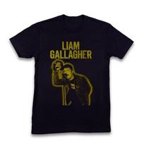 Vintage Oasis Shirt, Liam Gallagher T-shirt, Unisex Black T-shirt, Size S-5XL Unisex T-Shirt XXXL brown