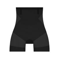 Seamless Body Shapers Women High Waist Tummy Control Shorts Butt Lifter Slimming Shapewear Ultra Thin Ice Silk Shaping Pants M Weight(40-45kg) black