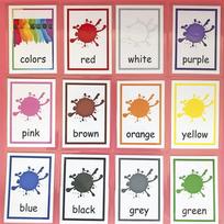 12 vnt./rinkinys Montessori kūdikių mokymosi kortelės Animacinės anglų kalbos kortelės vaikams Vaikų juokingas atminties lavinimo žaidimas Edukacinis žaislas pink