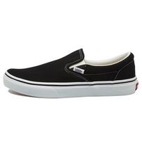 Vans Slip-On Comfortable Shock Absorbing Durable Lightweight Breathable Low-Top Skate Shoes Unisex sneaker Black White 466091-0002 44 gray