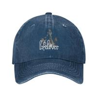 Lifelover Band Lead Men Women Baseball Cap Distressed Washed Hats Cap Casual Outdoor Summer Snapback Cap One Size gray