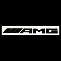 AMG Letter stickers Car Rear Trunk Emblem Fender Badge For Mercedes Benz GLE43 GLE400 GLE450 GLE53 GLE63S C-pillar badge AT1 15-19 models black