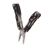 Multi Function Folding Tool Pliers Stainless Steel Portable for Outdoor Camping Black black