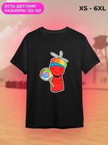 Marškinėliai Juodas Spaudas Roblox Forsaken C00lkidd 4XL red