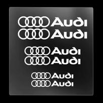 6 vnt. Stabdžių suportų automobilio lipdukas Decal Ratų automobilio logotipas Dekoravimo priedai qaz16s Sline TT A1 A2 A3 A4 A5 A6 A7 A8 8P B6 B7