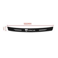 Anglies pluošto automobilio lipdukas Durų veidrodėlio apsauginė juostelė Dacia Duster Logan Sandero 2 Mcv Sandero MK Cilo Stepway Dokker juoda