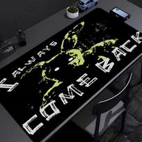 Horror game F-FNAF Freddy Mouse Pad - Non-Slip Rubber Base, Smooth Surface for Work,Gaming,Office,And Home Use, Desk Mouse Pad 30cmx60cm black