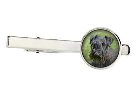 Cesky Terrier, Czech Terrier, Bohemian Terrier - tie clip, ornament, jewelry for an evening outfit by Art-Dog sidabras
