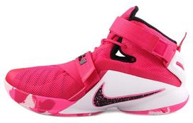 Nike LeBron Zoom Soldier 9 Think Pink 749417-601 42 red