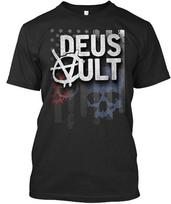Deus Vult Marškinėliai Pagaminta JAV Dydis S–5XL 130 black