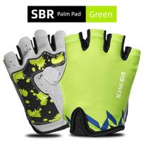 Bicycle Cycling Gloves Men's Half Finger Shock Absorption Short Finger Road Bike Gloves Mountain Bike Spring and Summer Female Outdoor Equipment XL