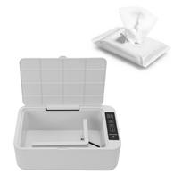 Wet wipe warmer for babies, 80 wipes, 3 temperature settings white