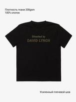 T-Shirt Directed By David Lynch Twin Peaks Vintage 3XL black