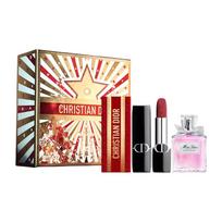Dior Miss Dior Blooming Bouquet Eau de Toilette With Lipstick Set 26 New Year Limited Edition Eau De Toilette Perfume 30ml+Matte #720 3.5g