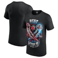 24/25 Vasaros Moteriški Medvilniniai Marškinėliai WWE Varžybų Marškinėliai Kovos Sporto Marškinėliai Fitneso Kvėpuojantys Marškinėliai Trumpomis Rankovėmis Sportinė Apranga 3XL black