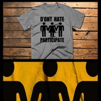 BDSM   MWM Ménage Bondage dominatrix femdom gag Sensory Deprivation tee Unisex T-Shirt XXXL gray
