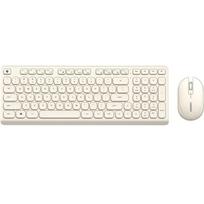 CHERRY Wireless Keyboard And Mouse Combo Upgraded Version, 98-Key White balta