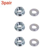 1/2/3 Pair For Xiaomi M365 Pro Front Motor Wheel Nut Bolts Screws Electric Scooter Steel Alloy Nuts Replacement Part Accessories