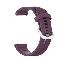 Sports Bracelet for Garmin Forerunner 645 245 245M 20mm Strap Silicone Watch Band for Vivoactive 3 violetinė