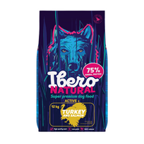 Ibero Natural Active Plus su kalakutiena ir lašiša 12kg