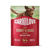 CARNILOVE Paté Turkey & Quail with Carrot konservuotas pašaras šunims 300g
