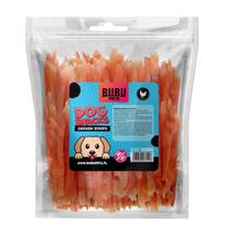 Bubu pets Soft Chicken strips 500g - minkštos vištienos mėsos juostelės