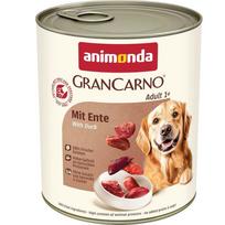 GranCarno Mit Ente - konservai šunims su antiena, 800g