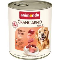 GRANCARNO konservai Adult su jautiena ir vištiena 800g