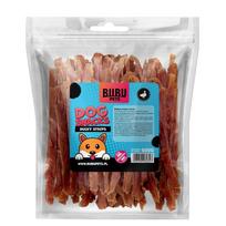 Bubu pets Soft duck strips 500g - minkštos antienos mėsos juostelės