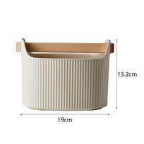 Espresso Dump Bin Shock-Absorbent Coffee Knock Box for Barista Espresso Dump Bin Grind Waste Bin Coffee Accessories Cafe Tools white