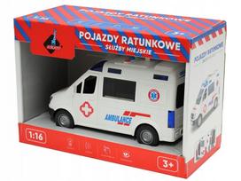 Askato Greitosios Pagalbos Automobilis 126111 su Šviesomis ir Garsais