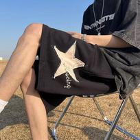 Hip-hop žvaigždės šortai vyriški vasariniai krepšinio šortai sportiniai laisvalaikio universalūs penkių taškų kelnės 6XL beige