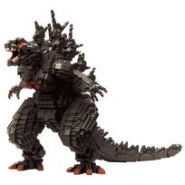 Kawada Nanoblock Godzilla (2023) Deluxe Edition NB-063, 10 x 42 x 28 cm, Ages 12 and up, Interior Hobby black