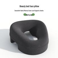 Namų jaukumas atminties putų veido pagalvėlė masažui black