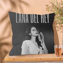 Lana Del Rey Karštos Muzikos Pagalvės Užvalkalas Pagalvės Užvalkalas Svetainės Sofos Namų Dekoras Individualus 30x30 cm black