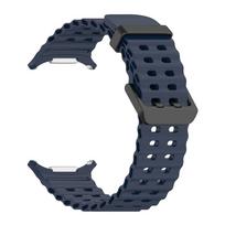 Vandenyno dirželis Samsung Galaxy Watch Ultra Sportinis silikoninis dirželis Galaxy Watch 8-7 Ultra 47mm Oficialus originalus apyrankė Galaxy Ultra 47mm black