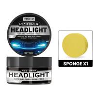 Car Headlight Restoration Polishing Kit - Scratch Remover and Oxidation Cleaning Repair Paste, Used for Polishing Car Headli yellow