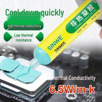 P40 GPU and CPU Thermal Paste Strip for Enhanced Cooling 6.5W Blue (15g) yellow