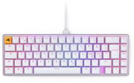Glorious GMMK 2 Compact 65% Mechanical Gaming Keyboard - Fox Switches, White, NO-Layout